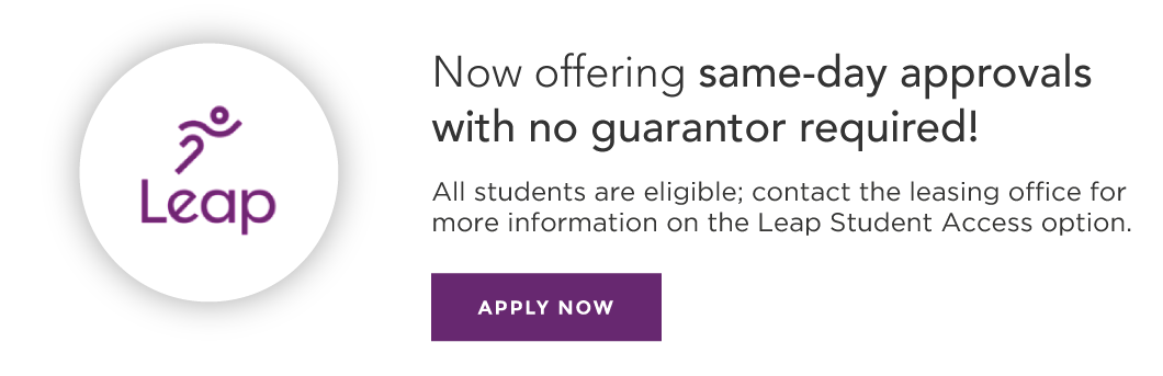 Now offering same-day approvals with no guarantor required! Apply Now.